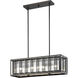 Meridional 4 Light 10 inch Bronze Pendant Ceiling Light