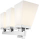 Astor 3 Light 23 inch Chrome Vanity Wall Light