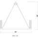 Beau 10 Light 46 inch Rubbed Brass Chandelier Ceiling Light