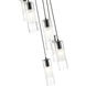 Alton 7 Light 18 inch Matte Black Chandelier Ceiling Light