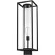 Dunbroch 1 Light 26.25 inch Black Outdoor Post Mount Fixture