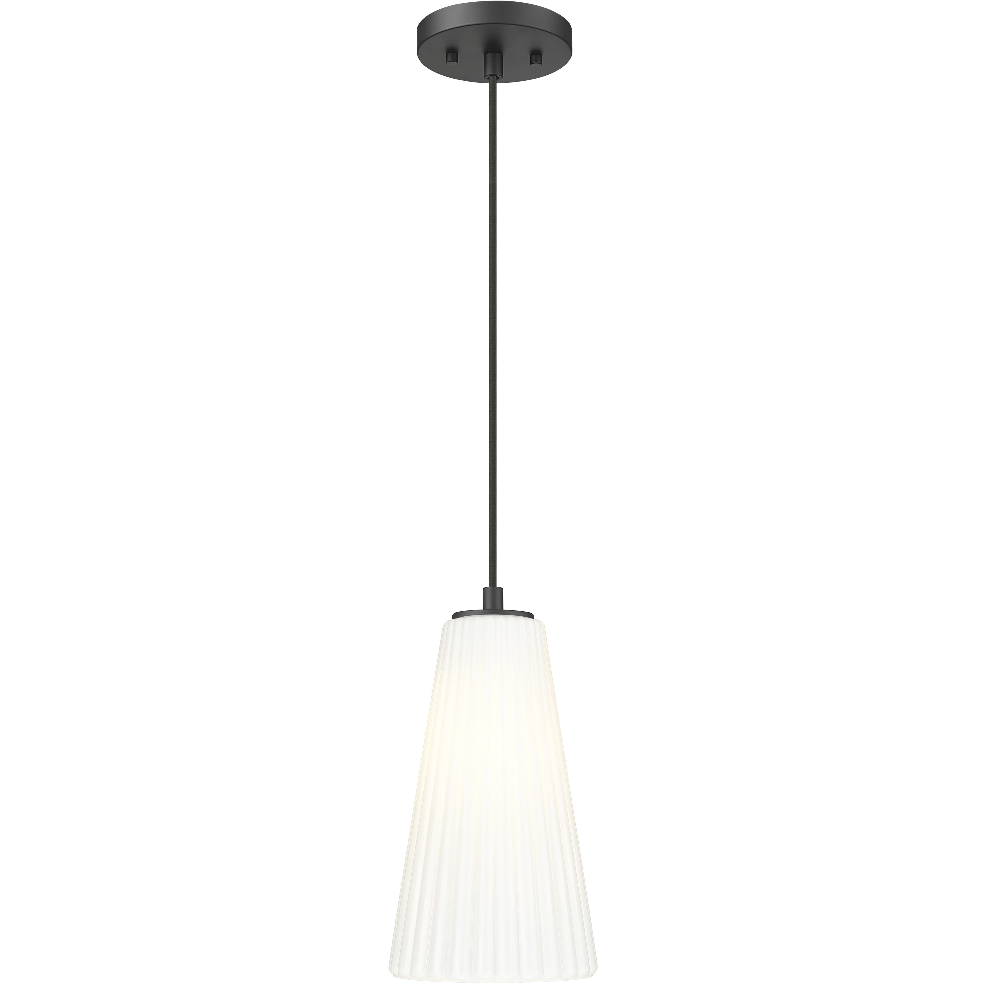 Farrell 1 Light 6 inch Matte Black Pendant Ceiling Light