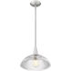 Lunelle 1 Light 12 inch Brushed Nickel Pendant Ceiling Light