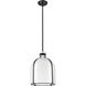 Pearson 1 Light 12.25 inch Matte Black Pendant Ceiling Light