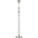 Grammercy Park 82.5 inch 100.00 watt Polished Nickel Floor Lamp Portable Light
