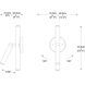 Forest LED 4.75 inch Brushed Nickel Wall Sconce Wall Light