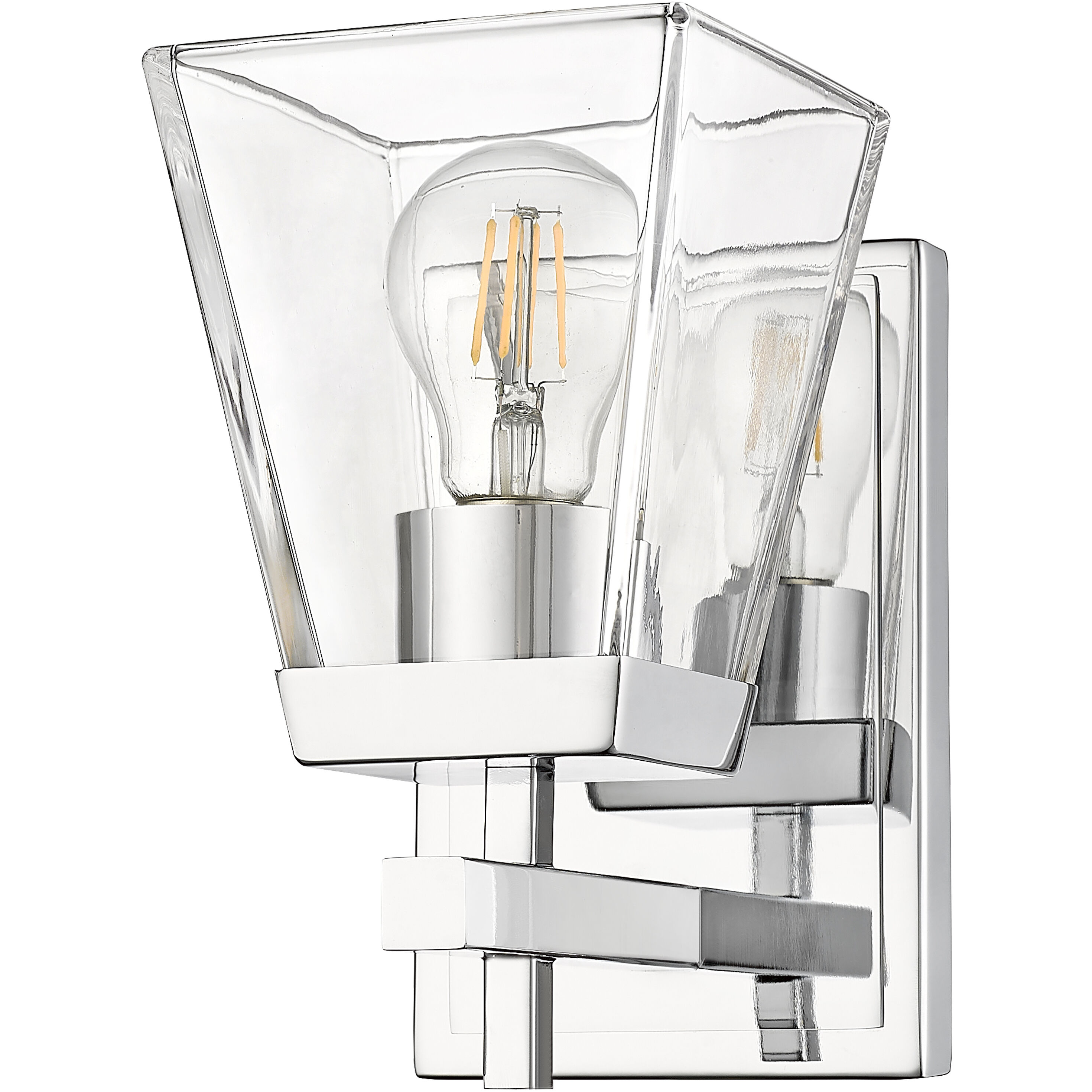 Lauren 1 Light 5 inch Chrome Wall Sconce Wall Light