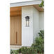 Fortis 2 Light 23.5 inch Sand Black Outdoor Wall Light