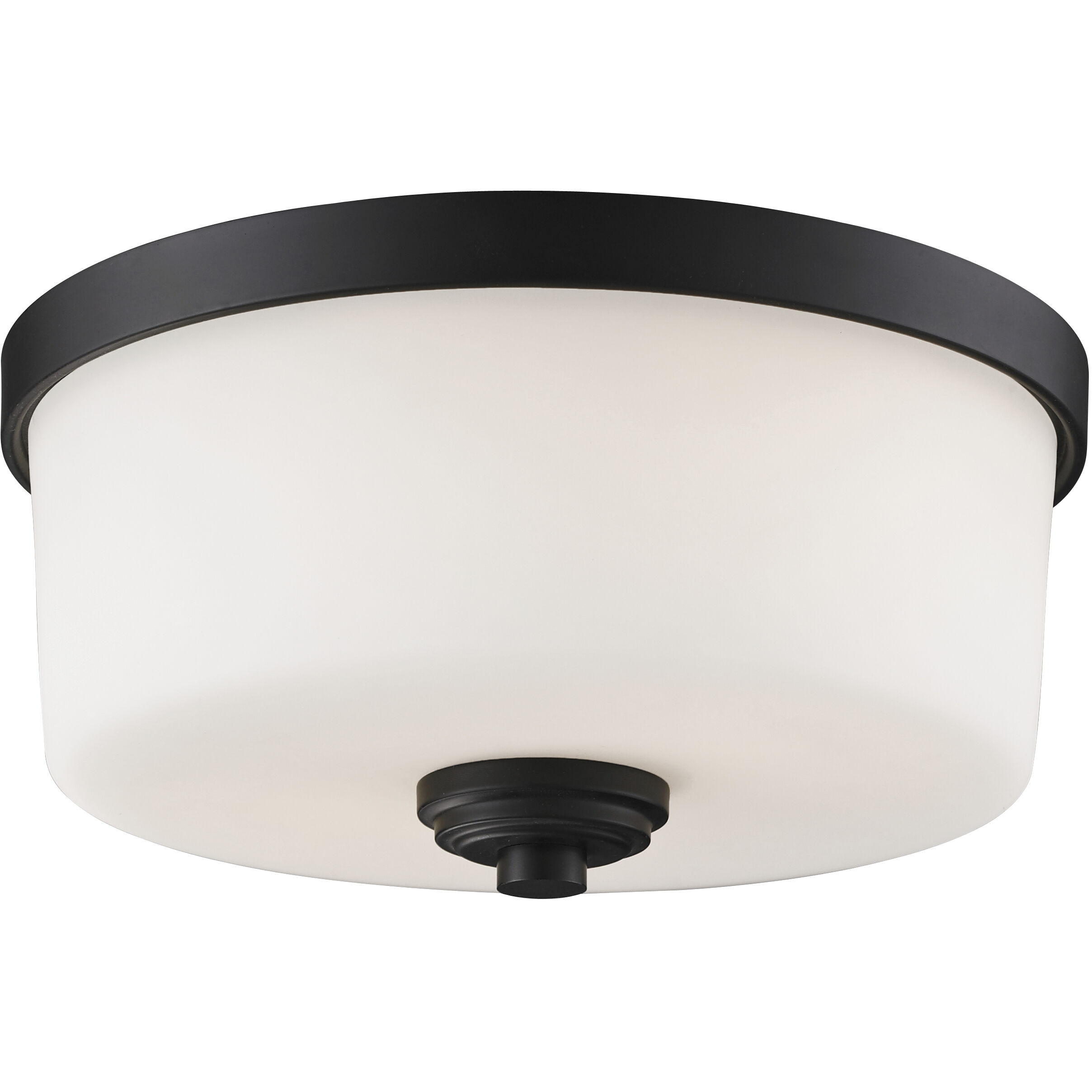 Arlington 2 Light 12.25 inch Bronze Flush Mount Ceiling Light