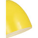Z-Studio 1 Light 12 inch Yellow Pendant Ceiling Light