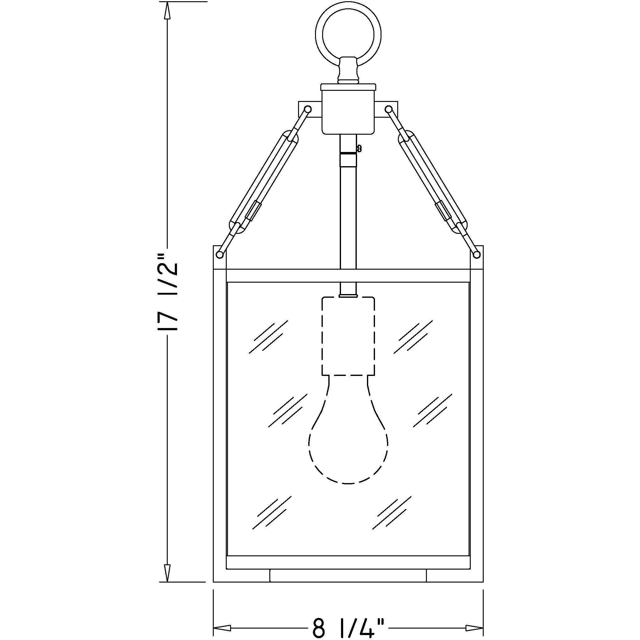 15ZODIAS＆18BLAZON Z-Lite 346P8-MB Barrington 1 Light 8.25 inch Matte Black Pendant