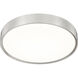 Kawan LED 20 inch Brushed Nickel Flush Mount Ceiling Light
