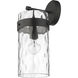 Fontaine 1 Light 6.5 inch Matte Black Wall Sconce Wall Light