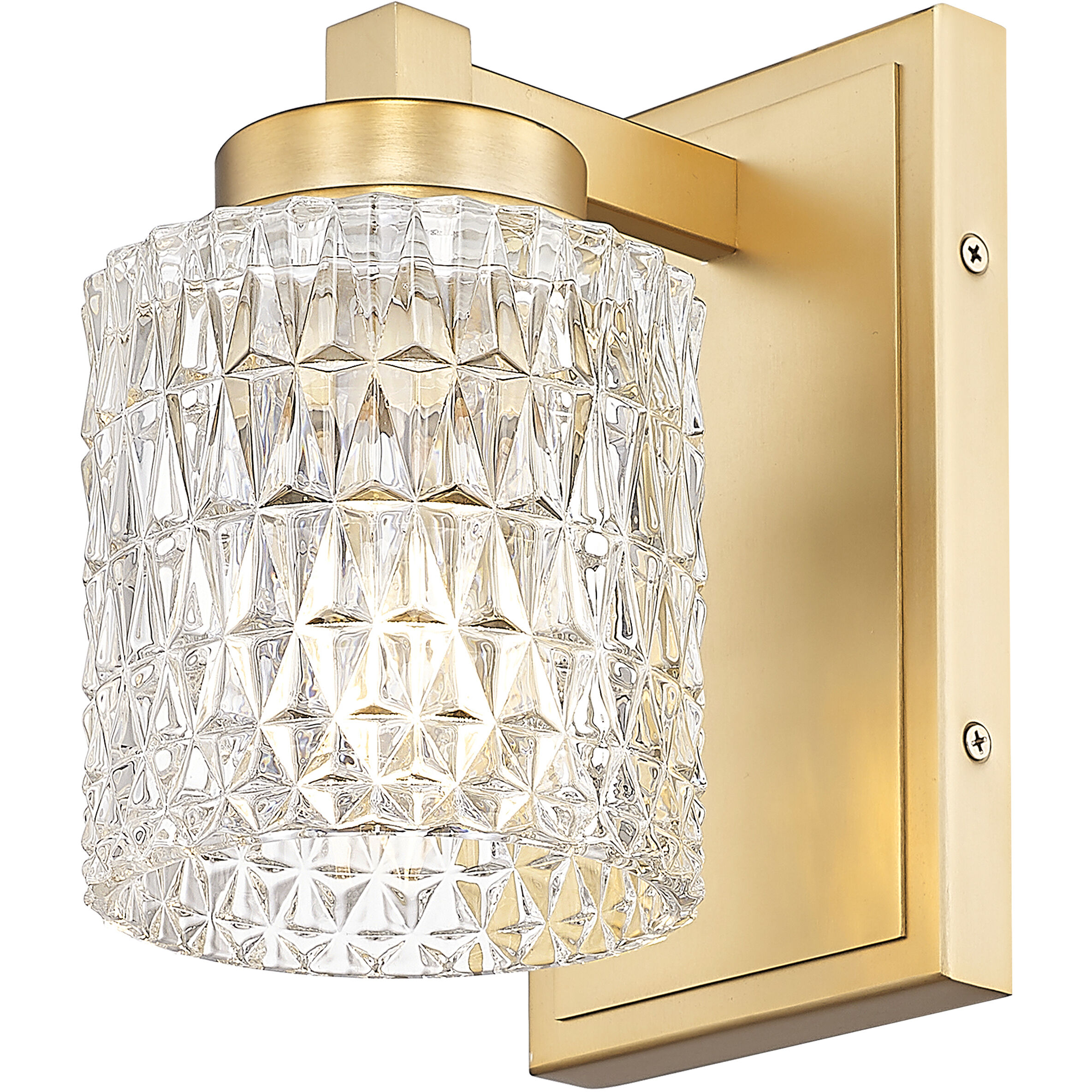 Jacqueline Wall Sconce Wall Light in Modern Gold