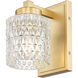 Jacqueline Wall Sconce Wall Light in Modern Gold