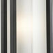 Abbey 1 Light 21.5 inch Black Outdoor Pier Mounted Fixture