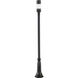 Luminata LED 113.38 inch Black Outdoor Post Mounted Fixture