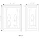 Infinity 2 Light 8.25 inch Misty Charcoal Wall Sconce Wall Light