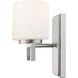 Privet LED 6.75 inch Brushed Nickel Wall Sconce Wall Light