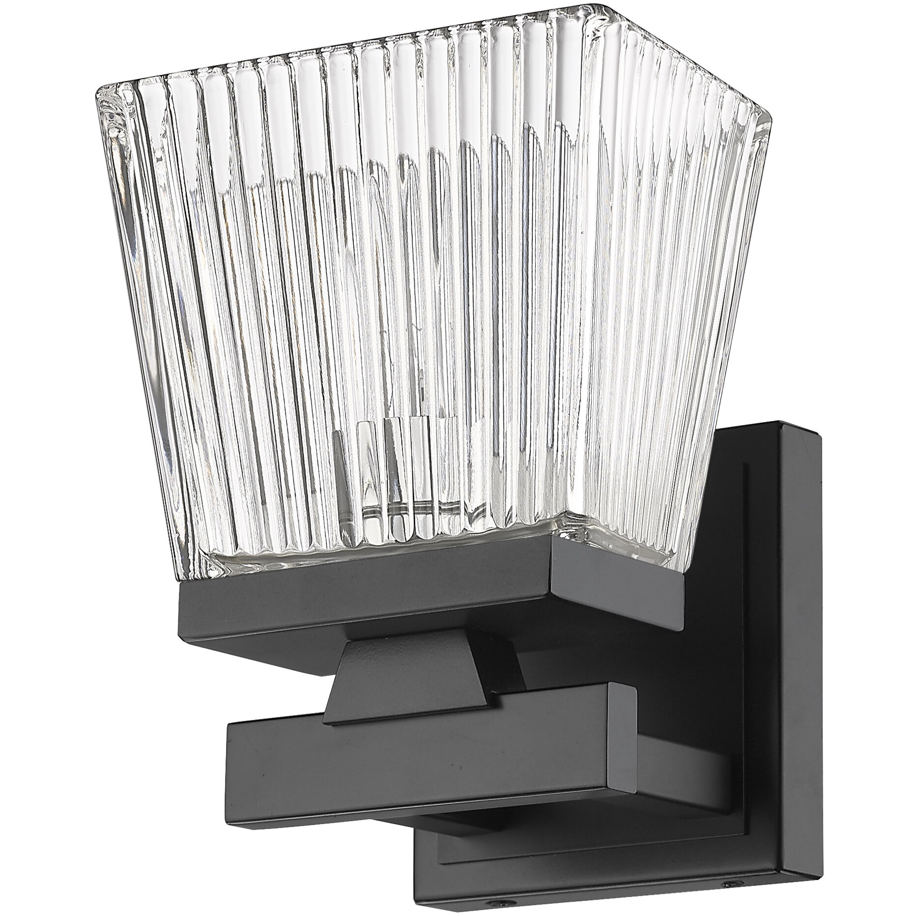 Astor 1 Light 5.75 inch Matte Black Wall Sconce Wall Light