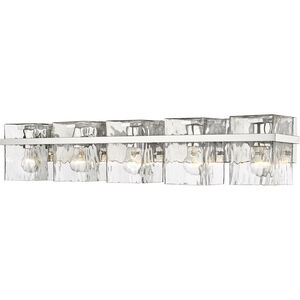 Bennington 5 Light 36.25 inch Chrome Vanity Wall Light
