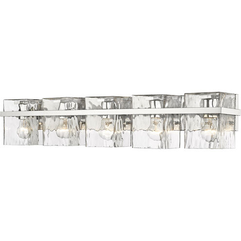 Bennington 5 Light 36.25 inch Chrome Vanity Wall Light