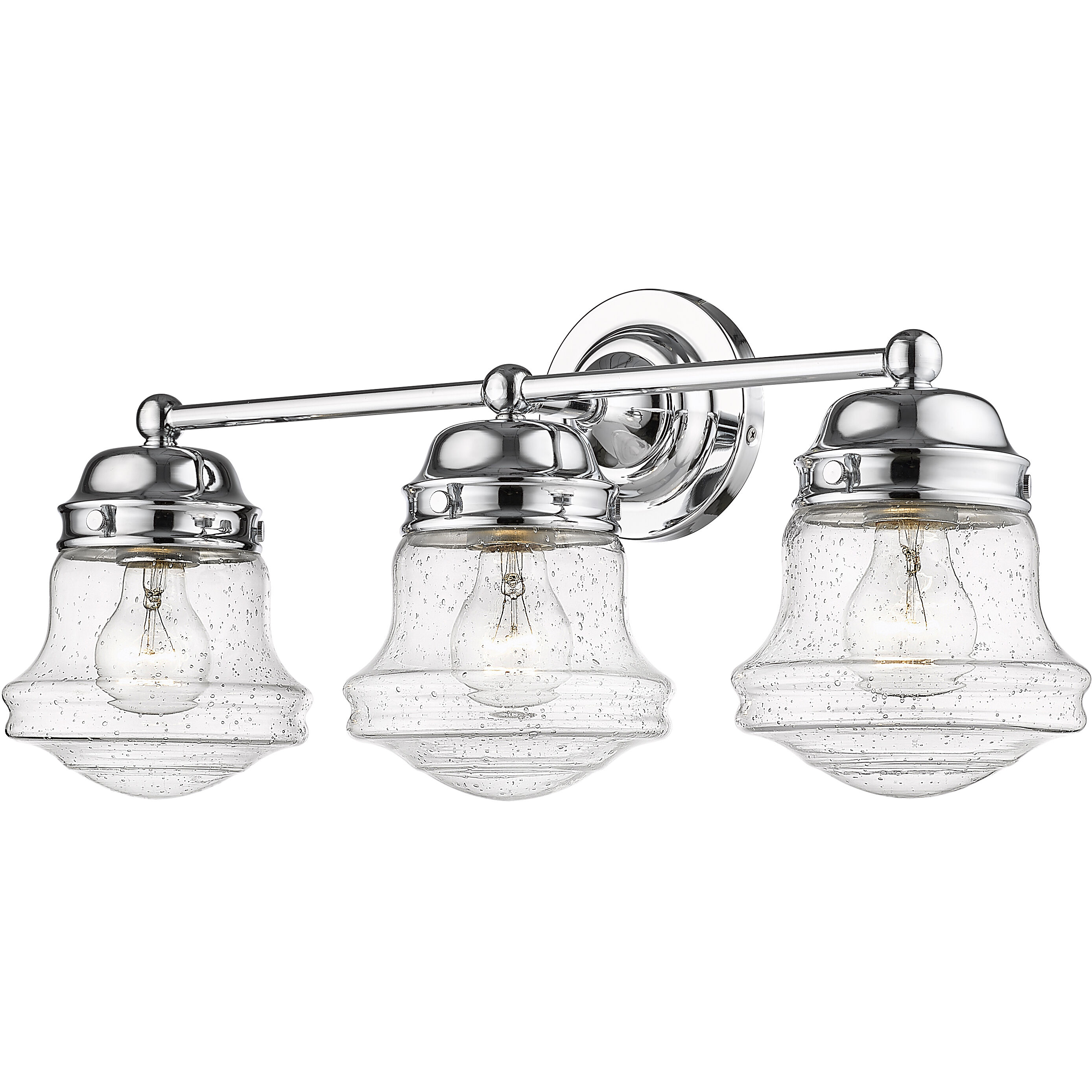 Vaughn 3 Light 22.5 inch Chrome Vanity Wall Light