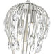 Gabriella 3 Light 9 inch Brushed Nickel Pendant Ceiling Light