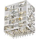 Aludra LED 8 inch Chrome Wall Sconce Wall Light