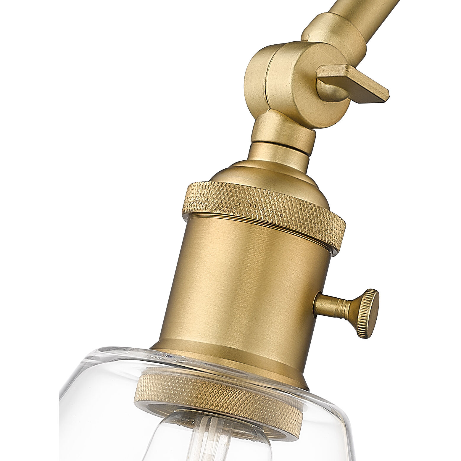 Gayson 1 Light 7.75 inch Rubbed Brass Wall Sconce Wall Light