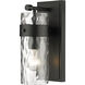Z-Lite Fontaine 1 Light 4.75 inch Matte Black Wall Sconce Wall Light 3035-1V-MB - Open Box