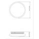 Soleil 1 Light 12 inch Matte Black Flush Mount Ceiling Light