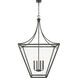 Montalcino 8 Light 32 inch Iron Ore Chandelier Ceiling Light