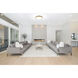 Stari LED 20.75 inch Modern Gold Flush Mount Ceiling Light