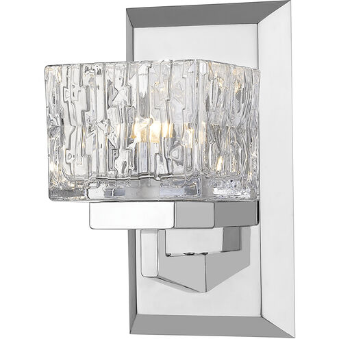 Rubicon LED 4.75 inch Chrome Wall Sconce Wall Light