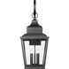 Raphael 5 Light 46.25 inch Sand Black Outdoor Wall Light in Soft Sand Black
