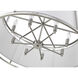 Lenyx 8 Light 32 inch Brushed Nickel Chandelier Ceiling Light