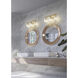 Landon 3 Light 24 inch Modern Gold Vanity Wall Light