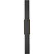Stylet LED 3.75 inch Sand Black Outdoor Wall Light