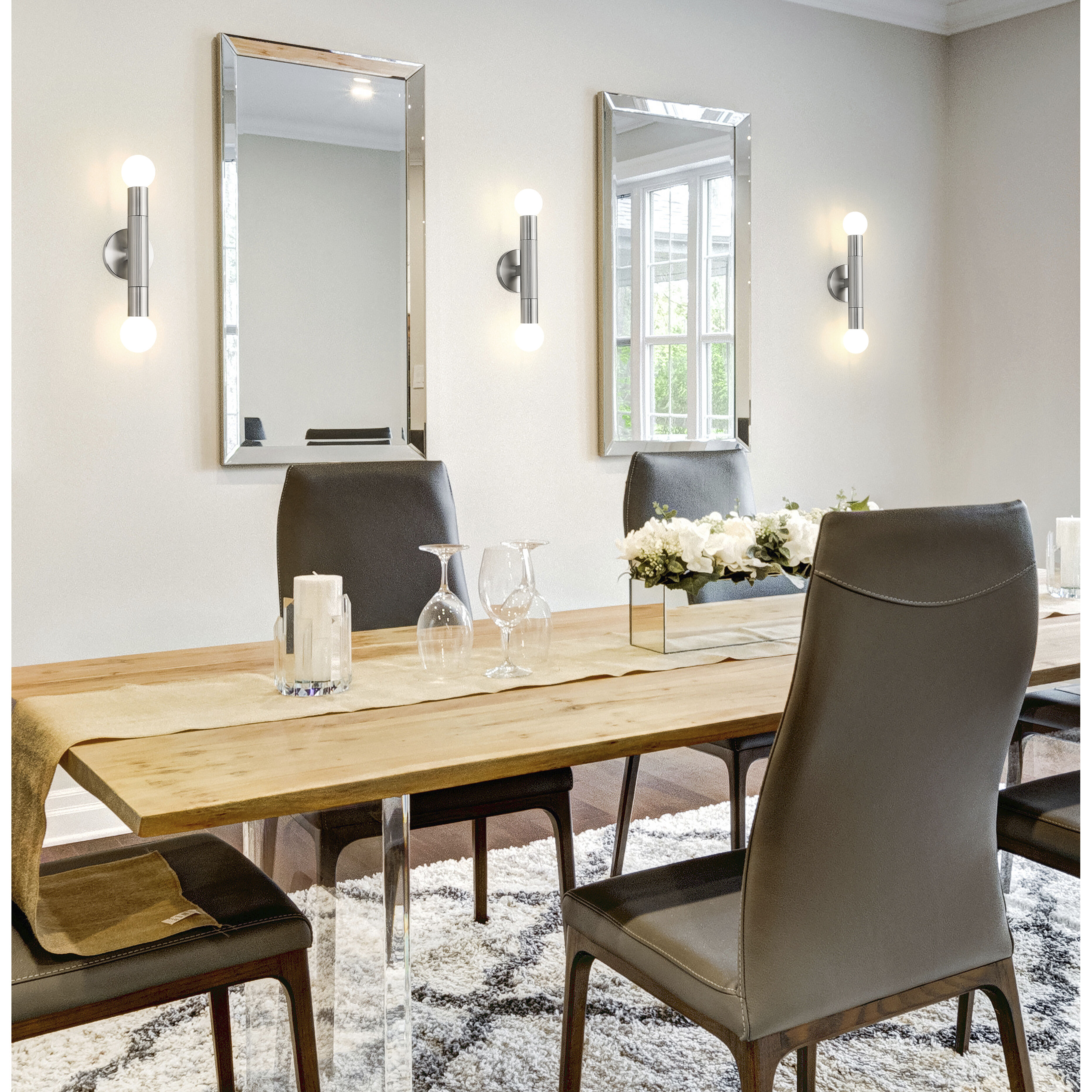 Stari Wall Sconce Wall Light in Brushed Nickel