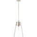 Wentworth 1 Light 11.5 inch Brushed Nickel Pendant Ceiling Light