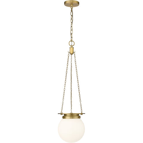 Calhoun 1 Light 9 inch Heritage Brass Pendant Ceiling Light