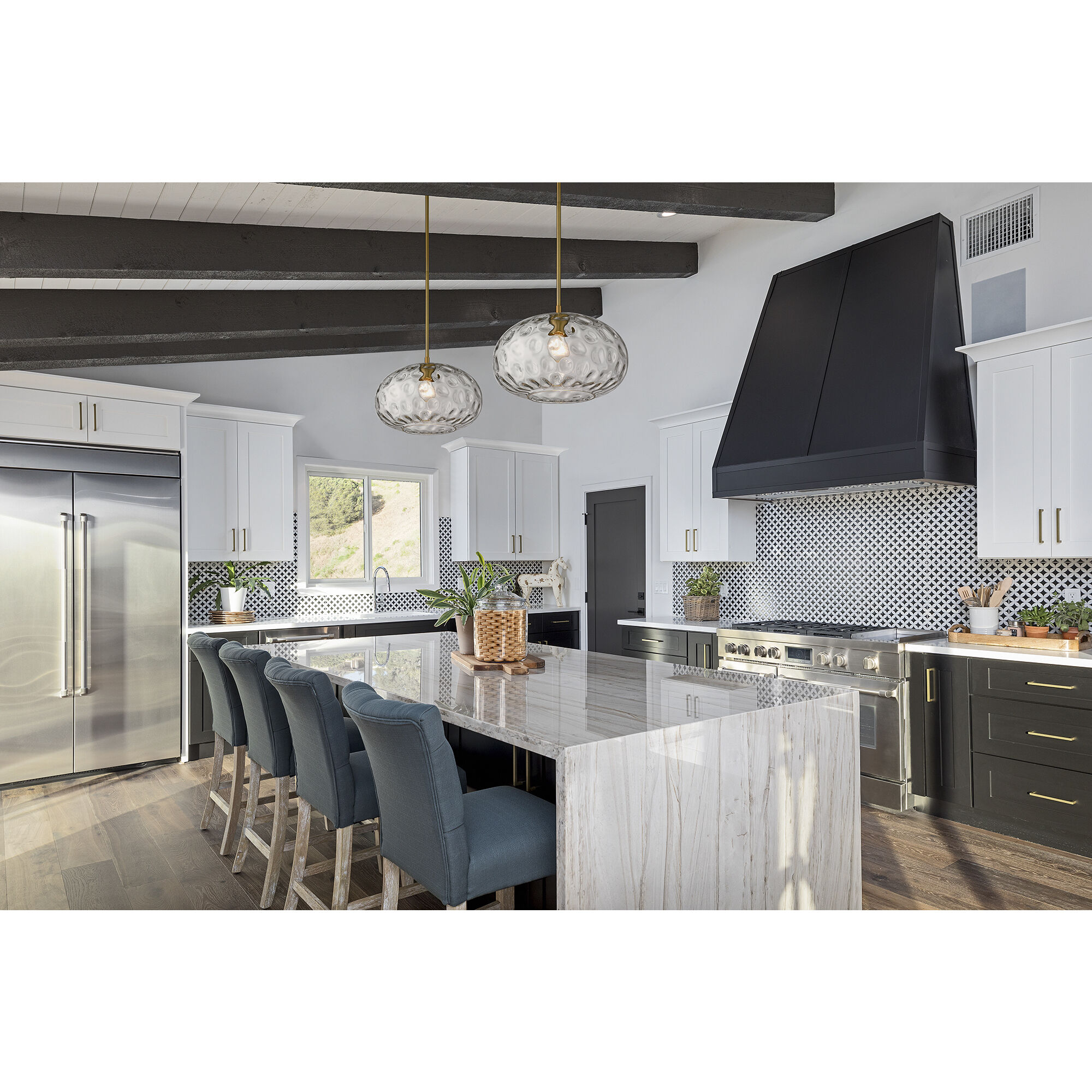 Chloe 1 Light 14 inch Olde Brass Pendant Ceiling Light