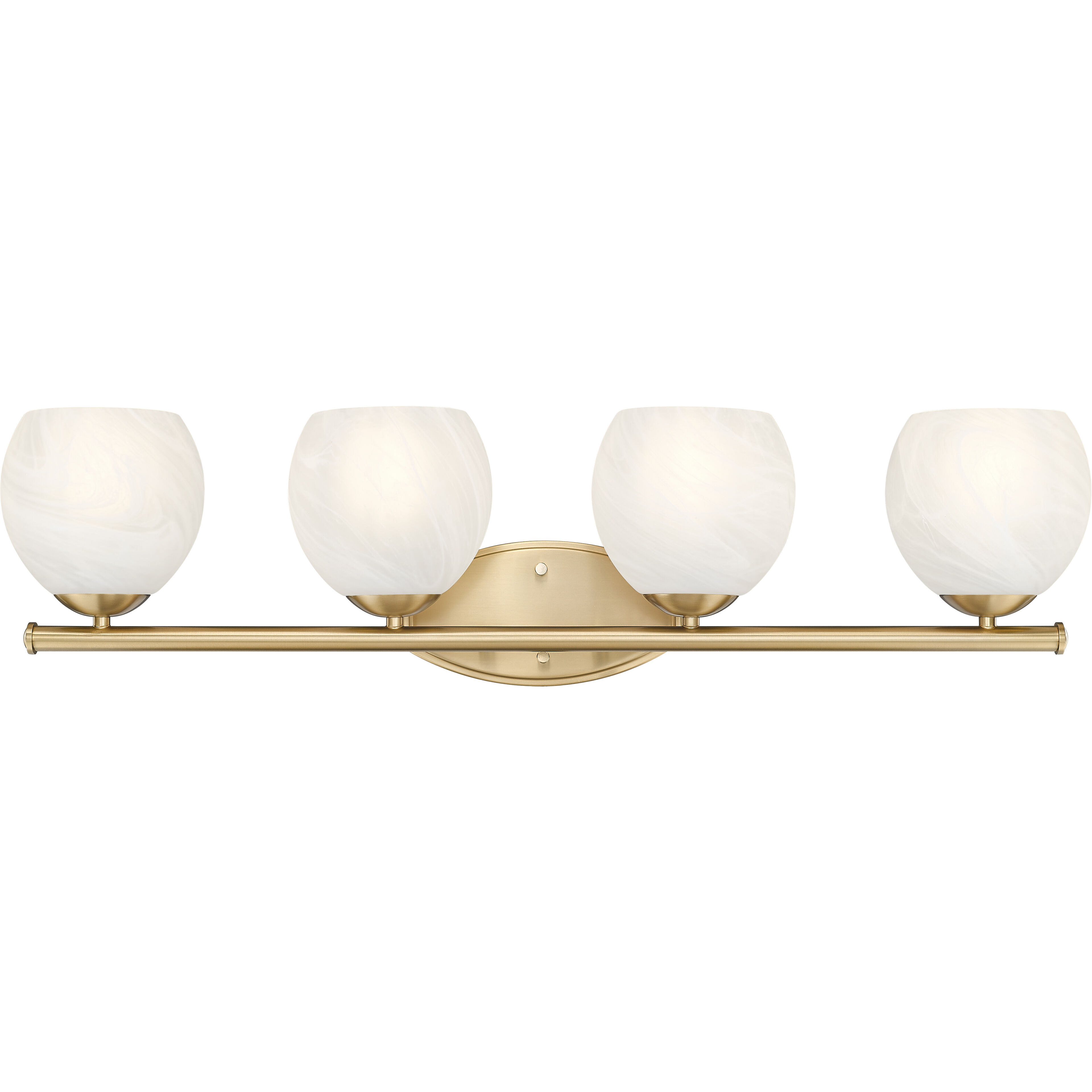 Colette Vanity Wall Light in Modern Gold