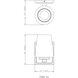 Nextra 1 Light 5 inch Chrome Wall Sconce Wall Light