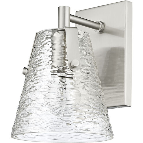 Analia 1 Light 6.5 inch Brushed Nickel Wall Sconce Wall Light