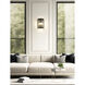 Carnaby 2 Light 8 inch Matte Black Wall Sconce Wall Light