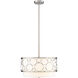 Kendall 3 Light 17 inch Brushed Nickel Pendant Ceiling Light