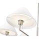 Leila 6 Light 44 inch Brushed Nickel Chandelier Ceiling Light