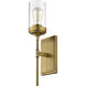 Calliope 1 Light 4.5 inch Foundry Brass Wall Sconce Wall Light